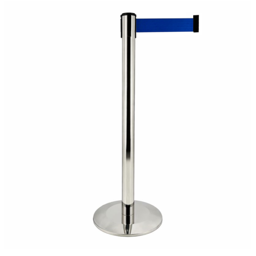 Retractable Belt Post 2.3m/3.6m Versatec FLOW Prime