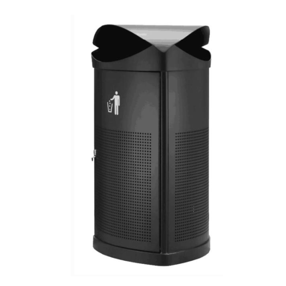 Outdoor Trash Bin 53L