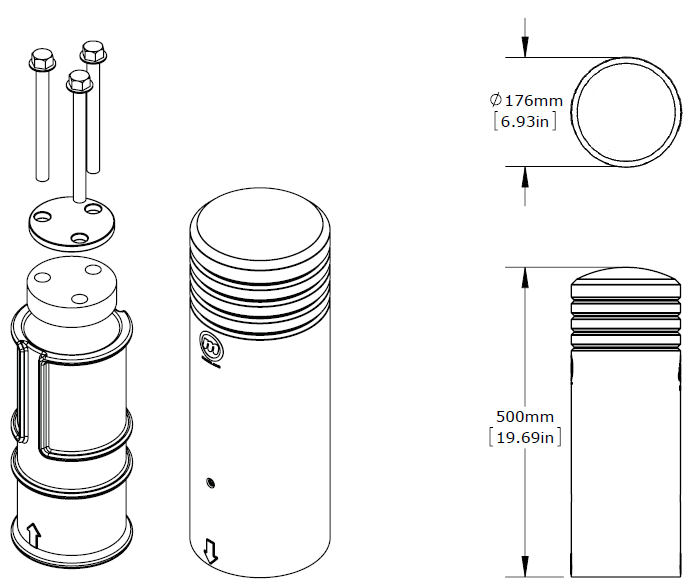 Słupek odbojowy - obrazek 4