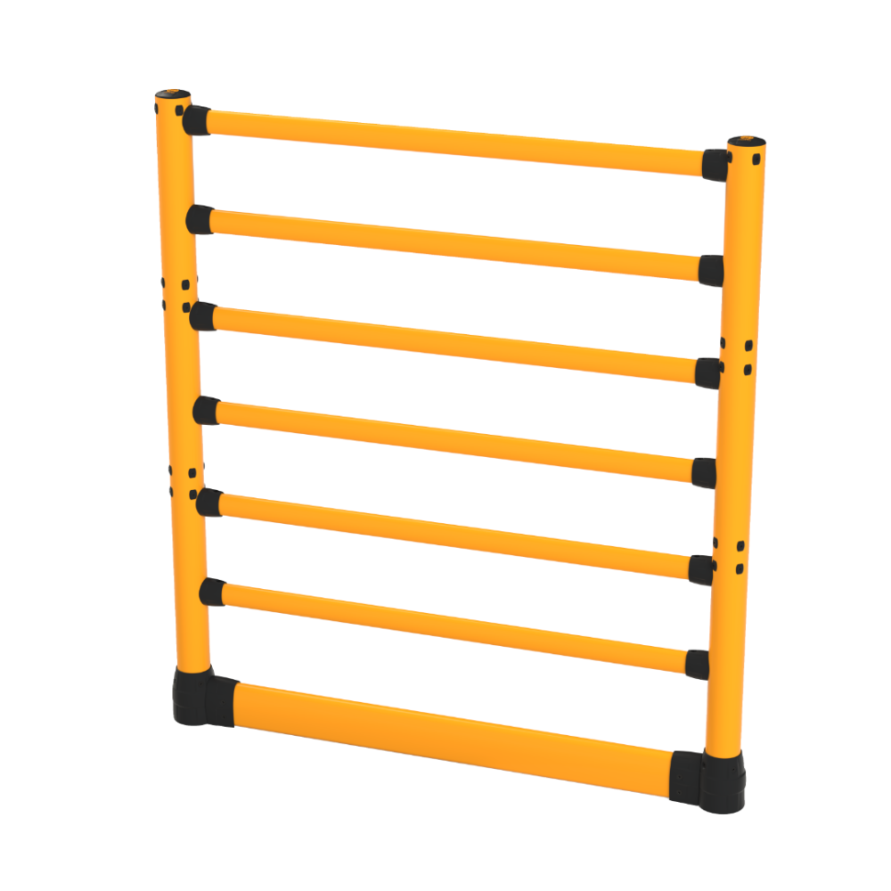 Bariera Topple z ochroną przyziemną FLEX+